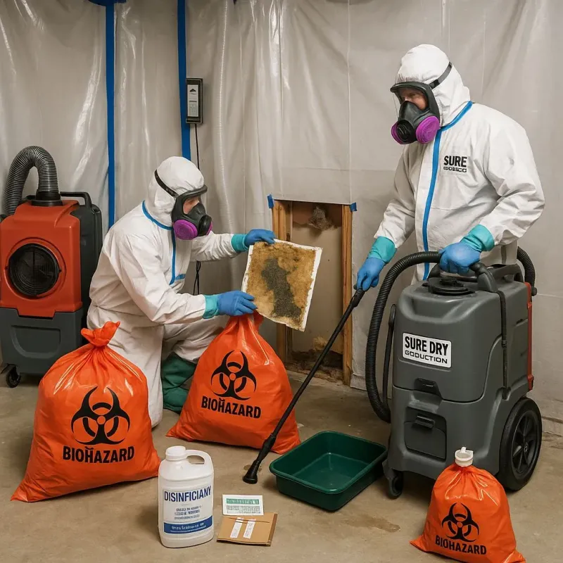 Contaminated Water Handling Protocols process in Catlin, IL